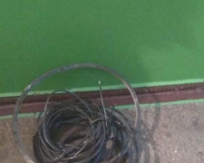 Чтобы далеко не ходить: в Кривом Роге горожанин срезал провода со своего же дома (фото)