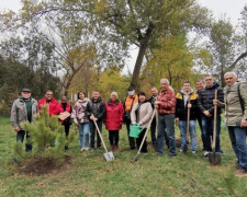 На 150 зелених насаджень більше: у парку імені Ф. Мершавцева висадили дерева