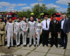 Криворожские «Ангелы» взяли награду на Фестивале юных пожарных (ФОТО)