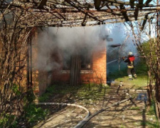 В Кривом Роге пожар оставил горожан без крыши над головой (фото)