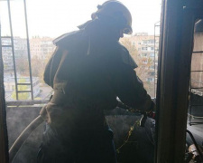 В Кривом Роге горели балконы