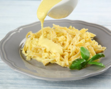 Макарони із сирним соусом — дуже смачний рецепт