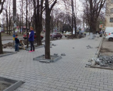 Северный ГОК привел в порядок аллею на улице Терещенко в Кривом Роге (ФОТО)