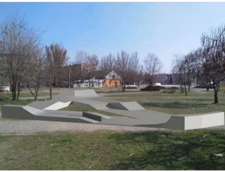 Как в Европе: в сети появились эскизы скейт-парка в одном из районов Кривого Рога (фото)