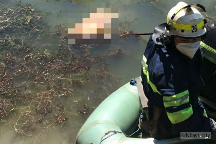 В Кривом Роге возле берега водоёма нашли тело мужчины