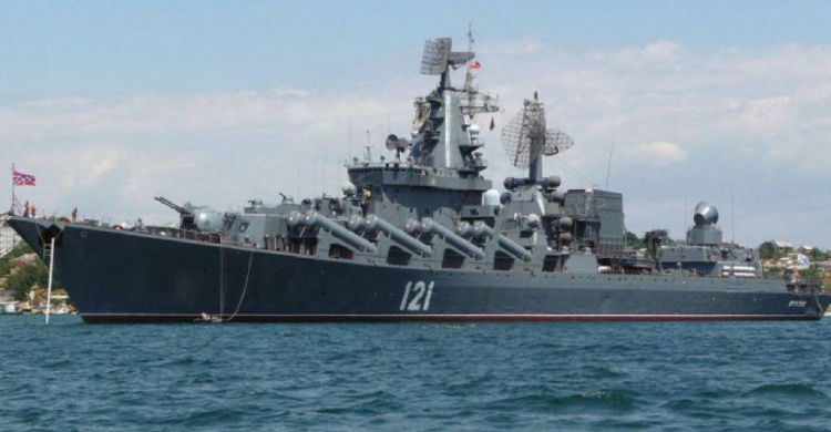 Крейсер «Москва» слугував ППО для Херсонського угруповання окупанта - Арестович